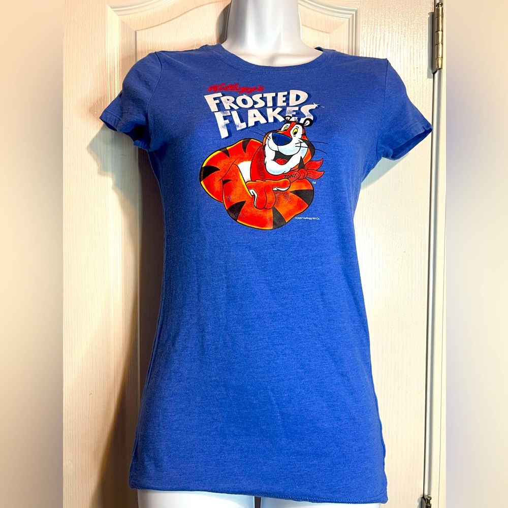 🐯 Steve & Barry's Kellogg's Frosted Flakes Tony the Tiger Shirt - Size Small 🐯